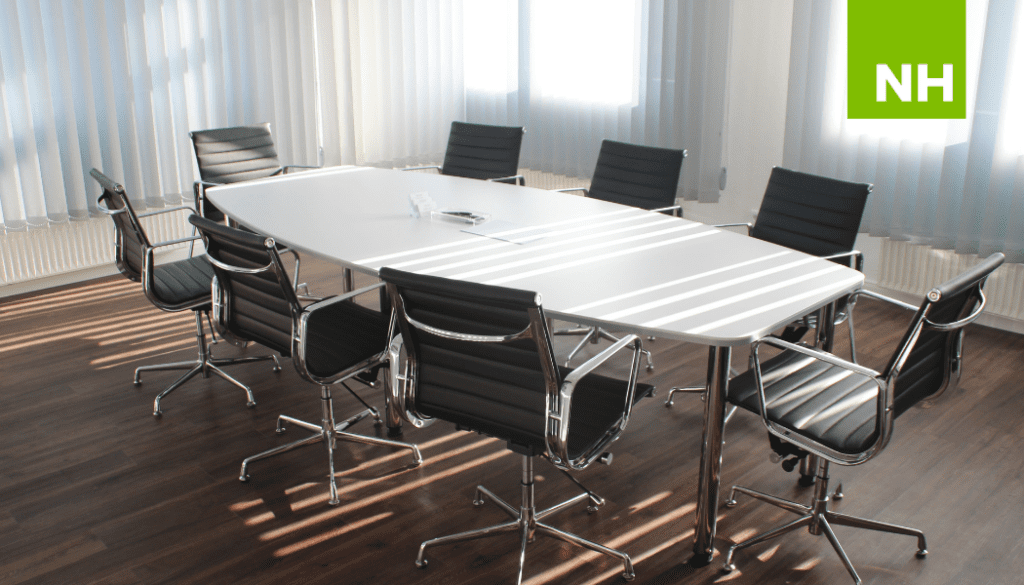 image of conference table