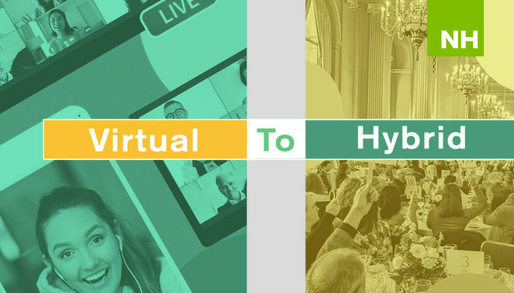 How to Plan a Hybrid Fundraising Event Blog Post Image